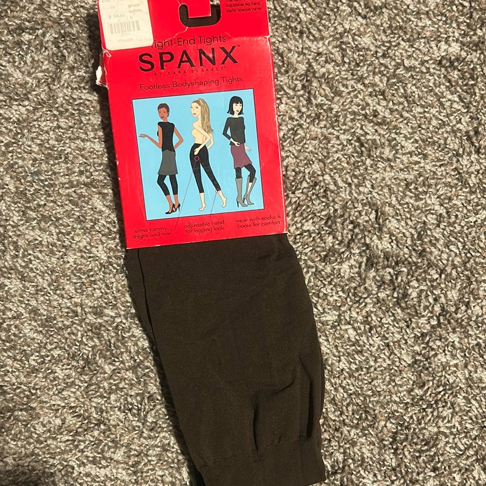 Spanx footless tights
